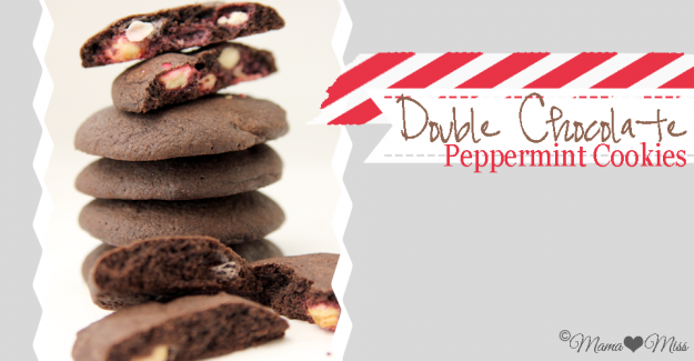 Double Chocolate Peppermint Cookies