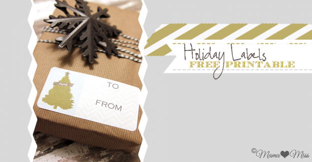 Holiday Gift Labels