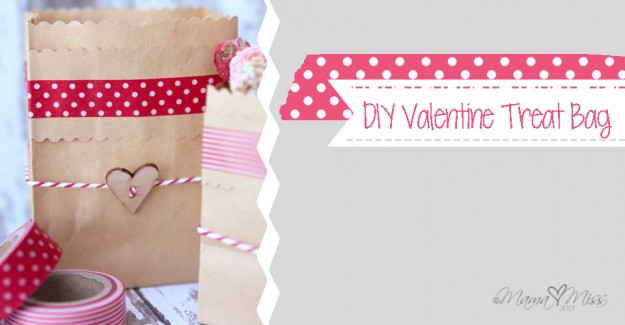 DIY Valentine Treat Bag http://www.mamamiss.com ©2013