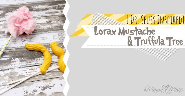 Lorax Mustache & Truffula Tree http://www.mamamiss.com ©2013