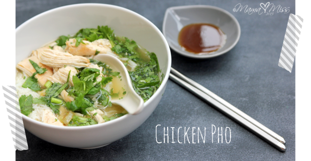 Chicken Pho #chicken #pho http://www.mamamiss.com ©2013