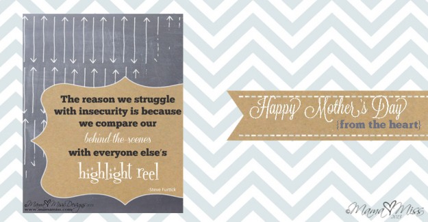 Highlight Reel Chalkboard Quote #greatquotes http://www.mamamiss.com ©2013