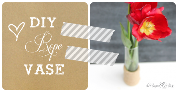 Inspired by...Nate Berkus Sisal Rope Glass Vase Tutorial @mamamissblog #rope #vase #inspiredby