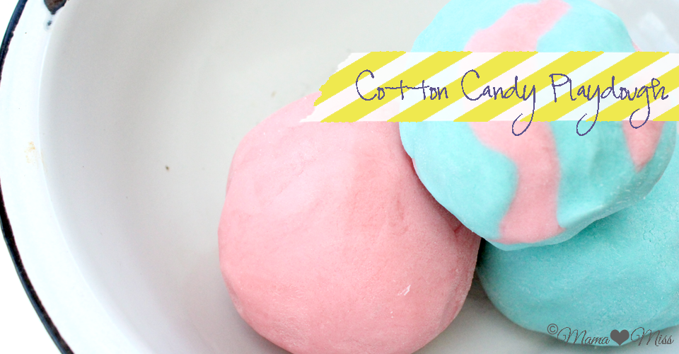 playdough: Cotton Candy Playdough