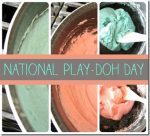 idea collage: Homemade Playdough 3 Ways