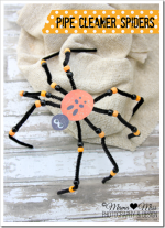 kiddo craft: Pipe Cleaner Spiders