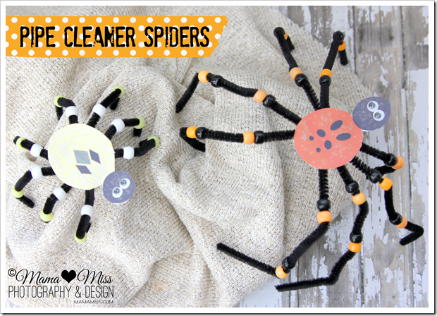 Pipe Cleaner Spiders - Made To Be A Momma