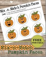 busy bag: Mix-n-Match Pumpkin Faces