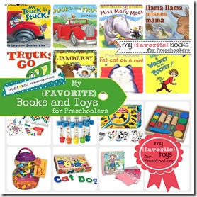 my favorite books and toys for preschoolers {mama♥miss} ©2012