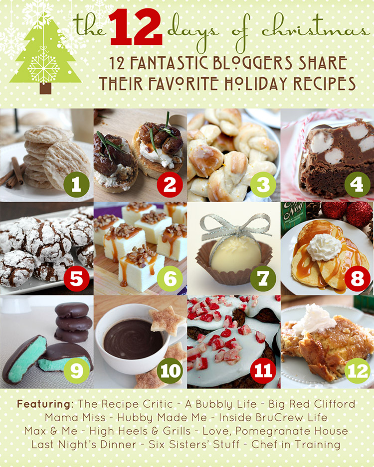 The 12 Days of Christmas Recipes {mama♥miss} ©2012