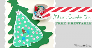 Advent Calendar Tree Printable {mama♥miss} ©2012