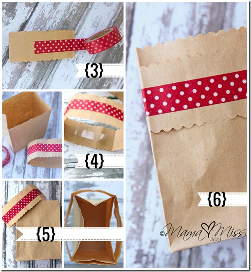 DIY Valentine Treat Bag https://www.mamamiss.com ©2013