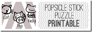 Popsicle Stick Puzzle https://www.mamamiss.com ©2013