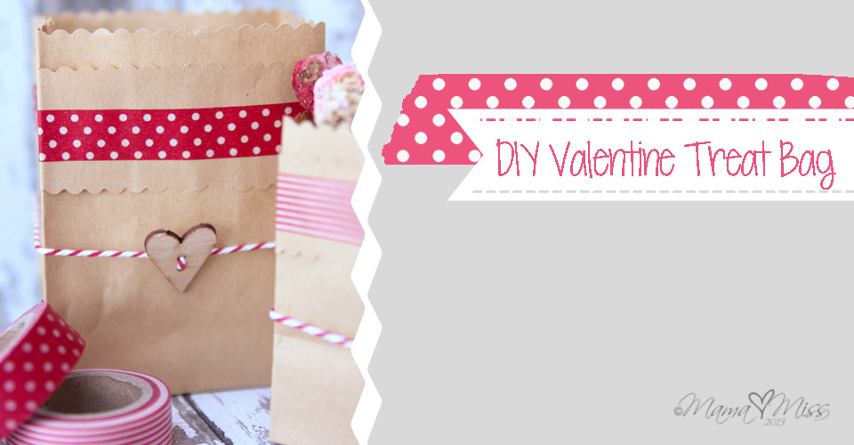 DIY Valentine Treat Bag https://www.mamamiss.com ©2013
