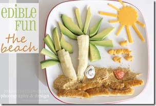 Edible Fun Beach https://www.mamamiss.com ©2013