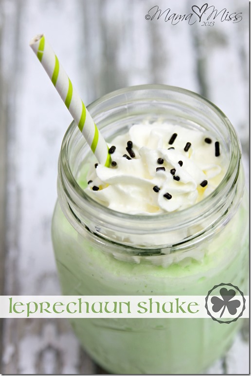 Leprechaun Shake https://www.mamamiss.com ©2013