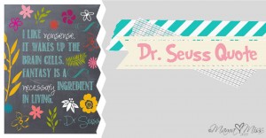 Dr. Seuss Quote https://www.mamamiss.com ©2013