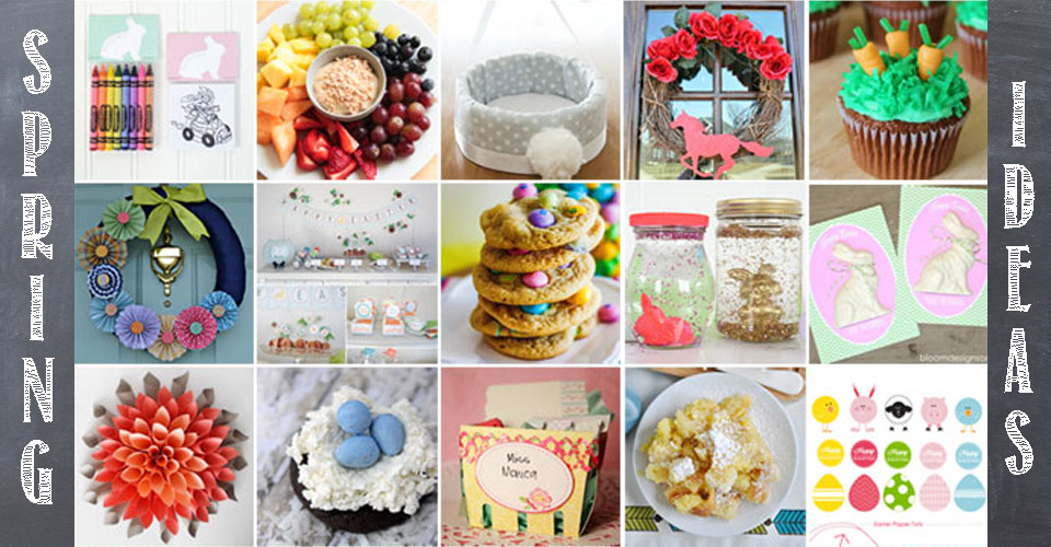 hop into spring: A Spring and Easter Roundup of Fab Ideas #Easter #spring https://www.mamamiss.com ©2013