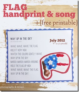 Flag Handprint https://www.mamamiss.com ©2013