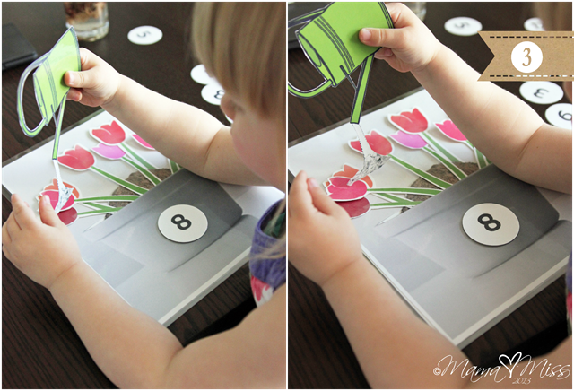 Pretend Play Inspired By Tulips #freeprintable #pretendplay #tulips https://www.mamamiss.com ©2013