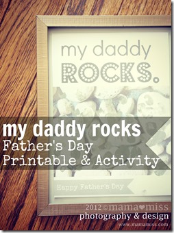 My Daddy Rocks https://www.mamamiss.com ©2013