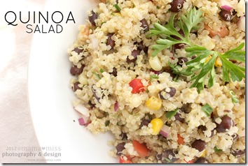 Quinoa Salad #quinoa #salad https://www.mamamiss.com ©2013