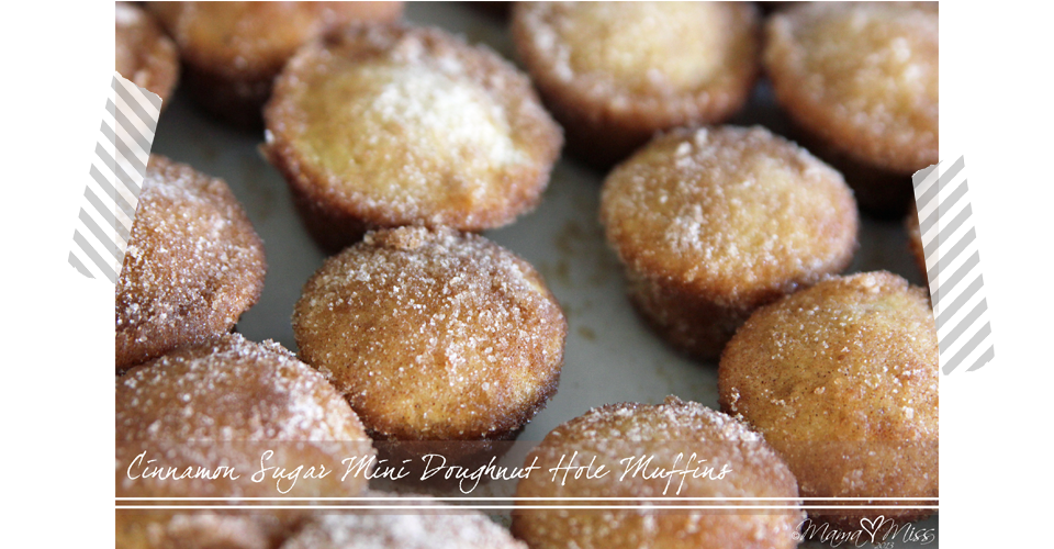 Cinnamon Sugar Mini Doughnut Hole Muffins @mamamissblog #glutenfree #eggfree