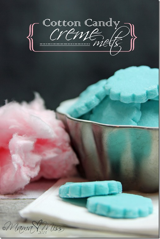 Cotton Candy Creme Melts @mamamissblog #cottoncandy