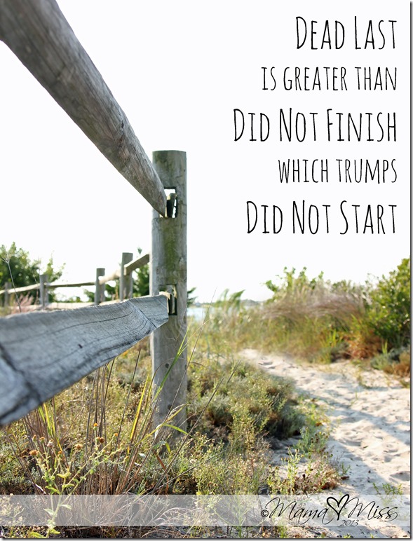 motivational monday: Quote Art {dead last} @mamamissblog #quote #running