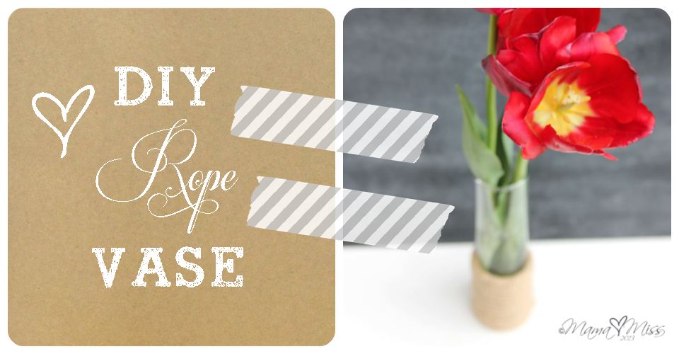 Inspired by...Nate Berkus Sisal Rope Glass Vase Tutorial @mamamissblog #rope #vase #inspiredby