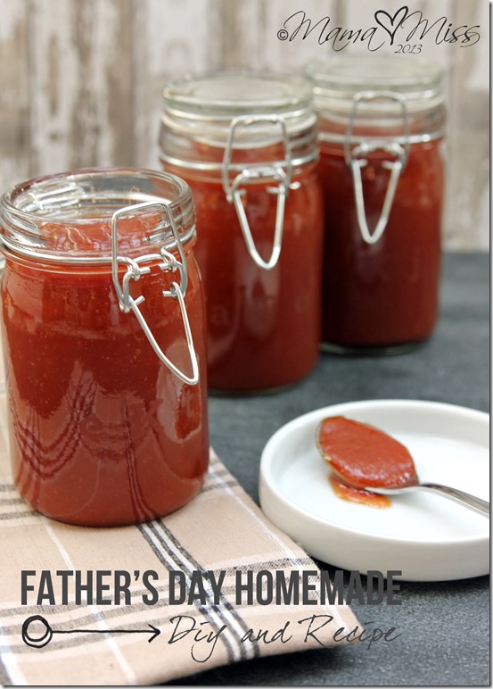 Father’s Day Homemade - DIY and Recipe #barbecue #gift #fathersday