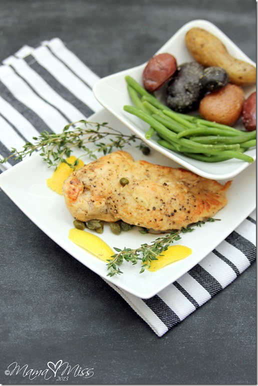 Braised Chicken With Lemon & Capers #dinner #chicken #lemon