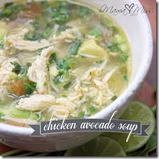 Chicken Avocado Soup #chicken #avocado