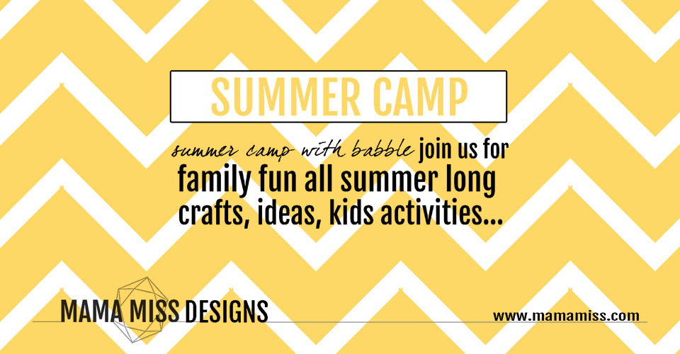 Virtual Summer Camp with Babble #summercamp #crafts #activities