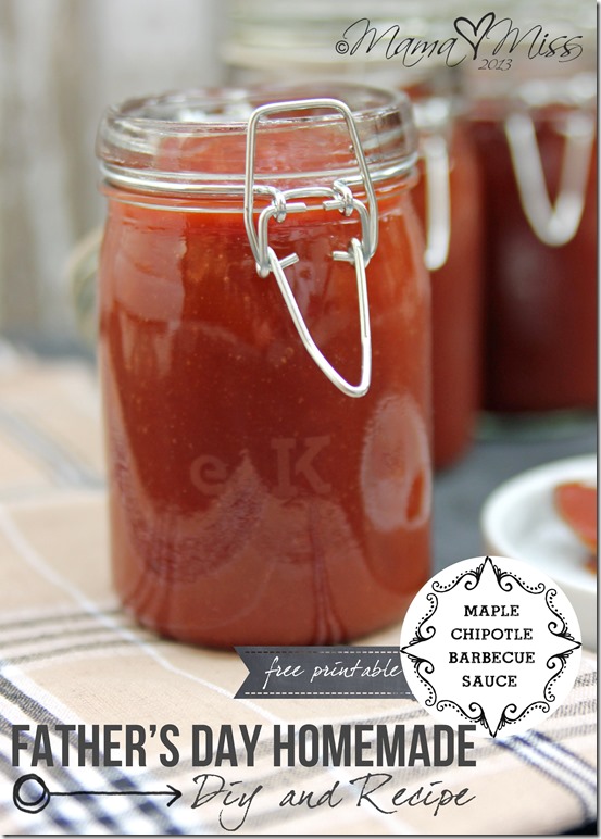 Father’s Day Homemade - DIY and Recipe #barbecue #gift #fathersday
