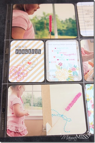 Project Life – My Beginning, with 5th and Frolic | Mama Miss #projectlife #PLatMichaels #scrapbook