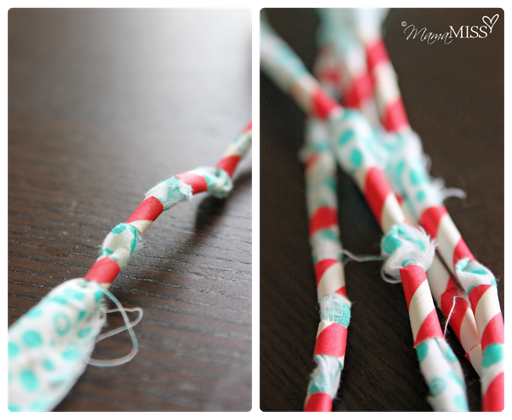 Paper Straw Wrap Bracelet – Crafts for Kids