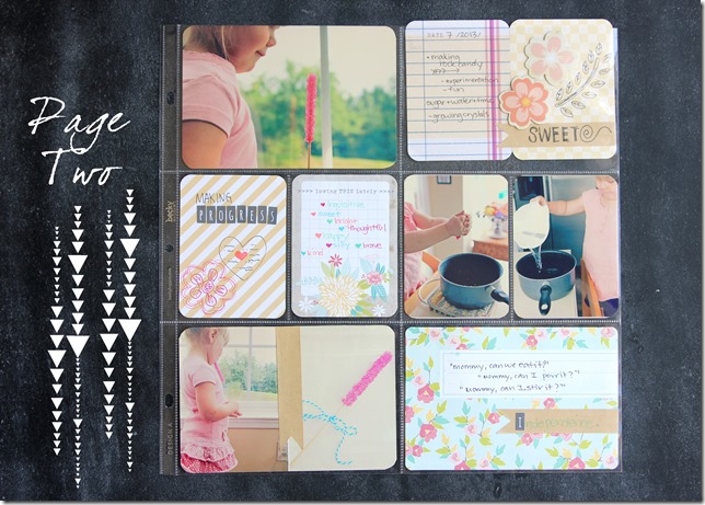 Project Life – My Beginning, with 5th and Frolic | Mama Miss #projectlife #PLatMichaels #scrapbook