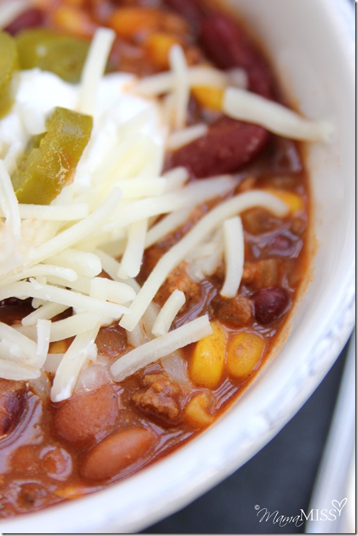 My Favorite Chili | Mama Miss #chili #fall #quickmeal