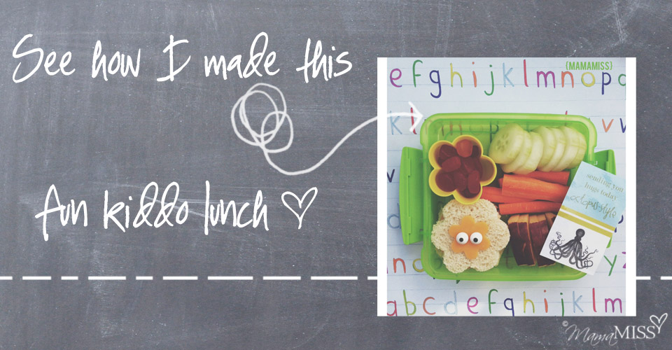 Easy & Simple Bento | Mama Miss #bentolunch #kidfood #funfood