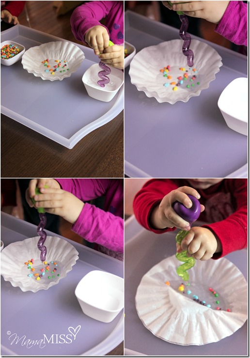 Candy Chromatography | Mama Miss #kidscience #nerdscandy #funexperiments