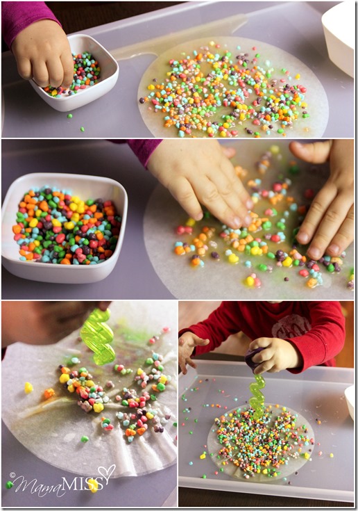 Candy Chromatography | Mama Miss #kidscience #nerdscandy #funexperiments