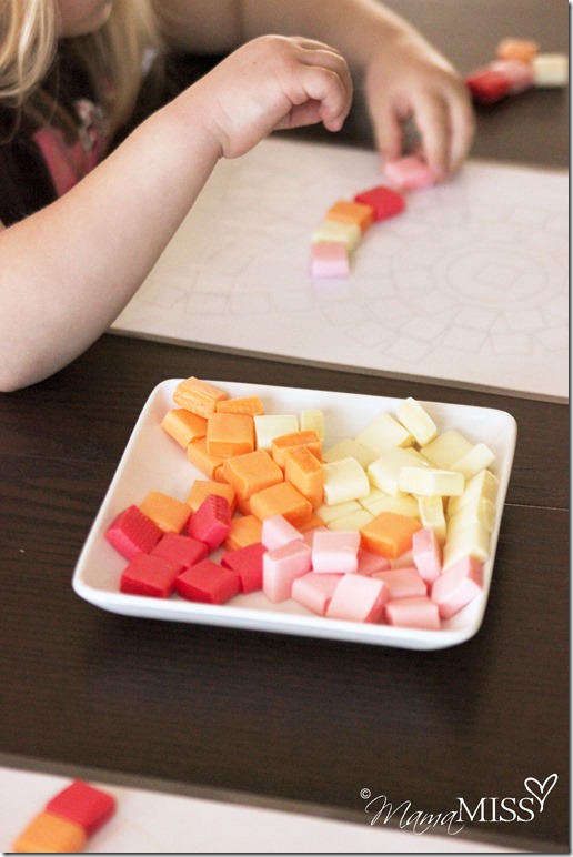 Starburst Candy Mosaic | Mama Miss #starburst #mosaic #freeprintable #kidart