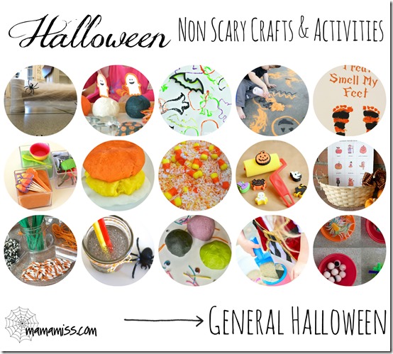 Non-Scary Crafts & Activities – Creepy Crawlies | Mama Miss #kidhalloween #ghosts #spiders #kidcrafts #kbn