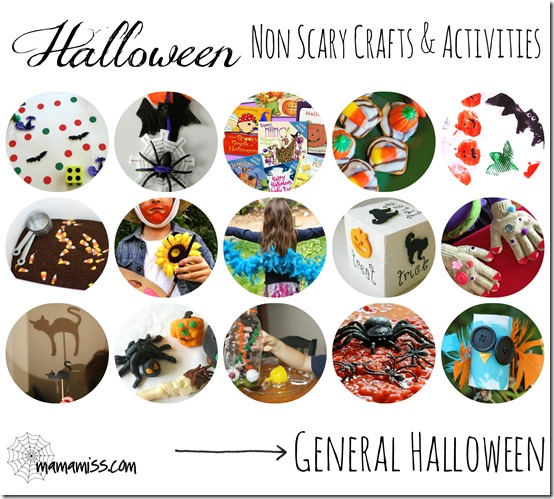 Non-Scary Crafts & Activities – Creepy Crawlies | Mama Miss #kidhalloween #ghosts #spiders #kidcrafts #kbn