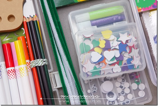 DIY little artists gift box | @mamamissblog #DIYgift #kidart #giftidea