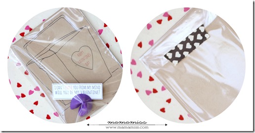 Fortune Cookie Eraser Valentines | @mamamissblog #candyfree #freeprintable #handmadeholiday