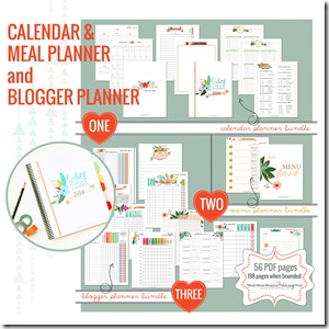 2014 Blogging Planner, Calendar, & Menu Planner | @mamamissblog