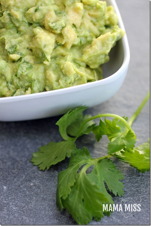 The Best Guacamole | @mamamissblog #guac #avocado #sidedish