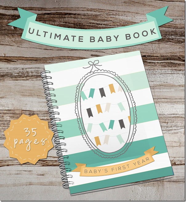 Ultimate Baby Book | @mamamissblog #babybook #planner #babysfirsts